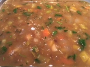 lentil soup with bone broth