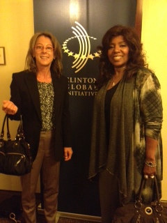 Gloria Gaynor and Elyn CGI